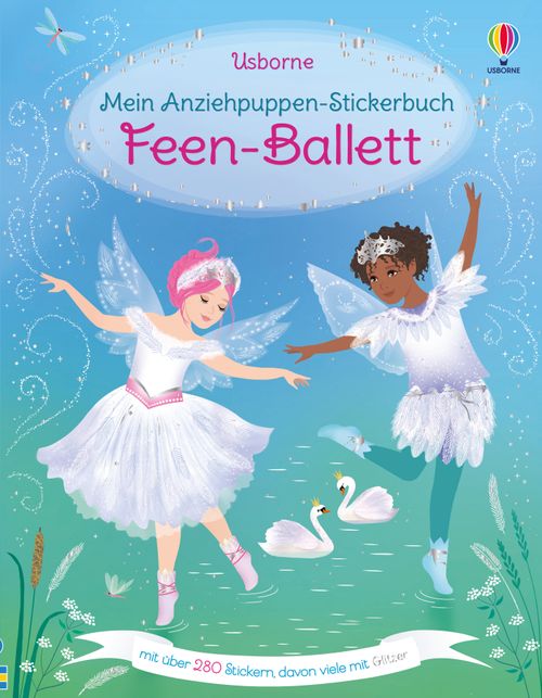 Cover des Buches Mein Anziehpuppen-Stickerbuch: Feen-Ballett von 
