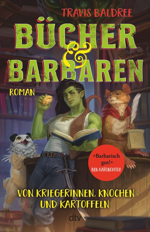Cover des Buches Bücher und Barbaren von Travis Baldree