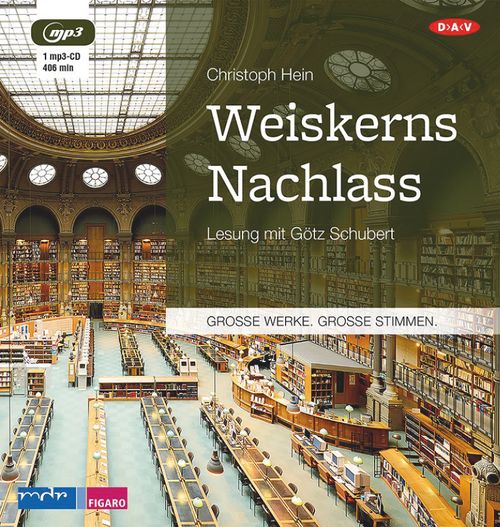 Cover des Buches Weiskerns Nachlass von 