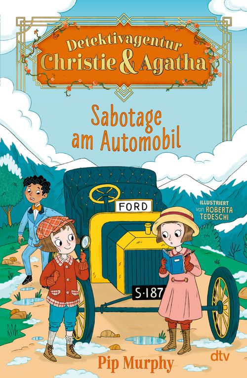 Cover des Buches Detektivagentur Christie & Agatha – Sabotage am Automobil von 