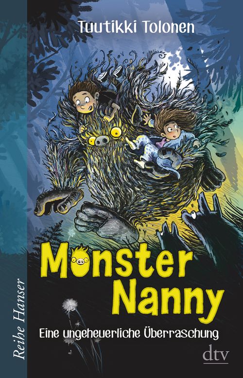 Cover des Buches Monsternanny - Eine ungeheuerliche Überraschung von 