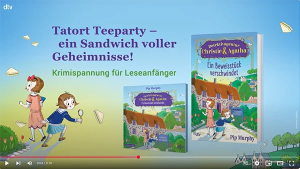 Trailer: Tatort Teeparty - ein Sandwich voller Geheimnisse! Krimispannung für Leseanfänger