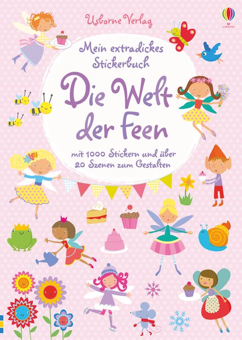 Cover des Buches Mein extradickes Stickerbuch: Die Welt der Feen von 