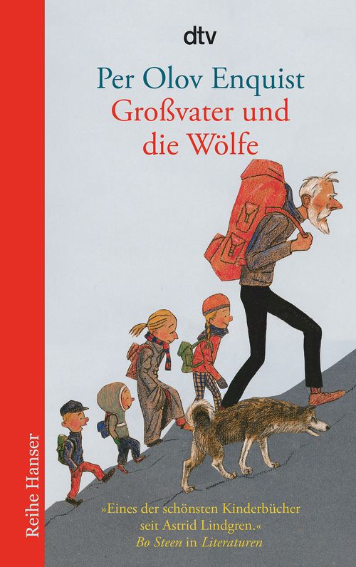 Cover des Buches Großvater und die Wölfe von Per Olov Enquist
