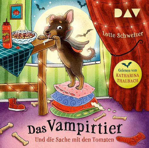 Cover des Buches Das Vampirtier und die Sache mit den Tomaten von 