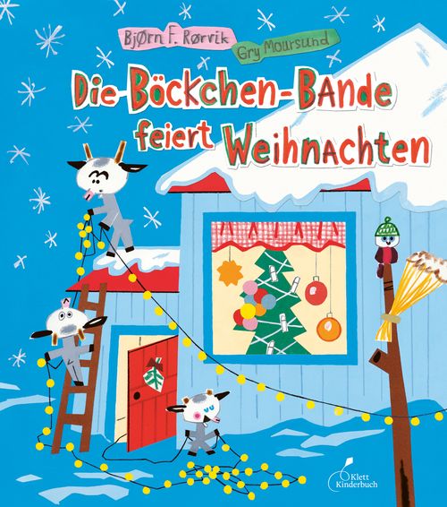 Cover des Buches Die Böckchen-Bande feiert Weihnachten von 