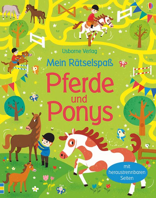Cover des Buches Mein Rätselspaß: Pferde und Ponys von 