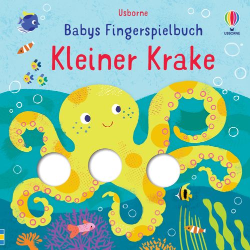 Cover des Buches Babys Fingerspielbuch: Kleiner Krake von Felicity Brooks