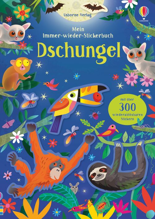 Cover des Buches Mein Immer-wieder-Stickerbuch: Dschungel von 