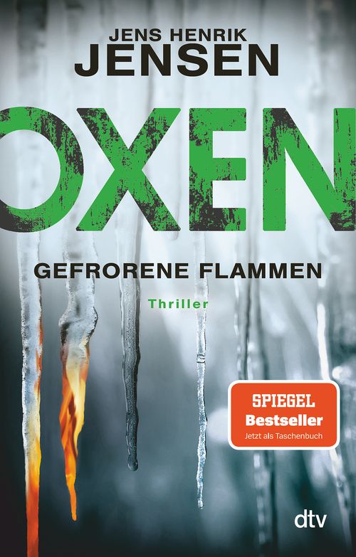 Cover des Buches Oxen. Gefrorene Flammen von Jens Henrik Jensen