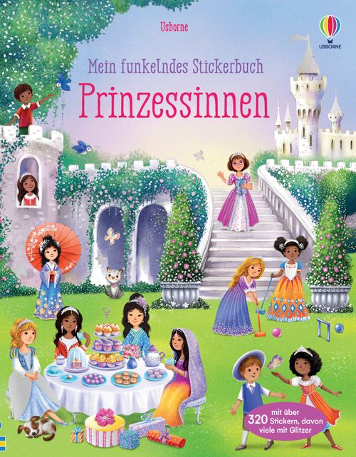 Cover des Buches Mein funkelndes Stickerbuch: Prinzessinnen von 