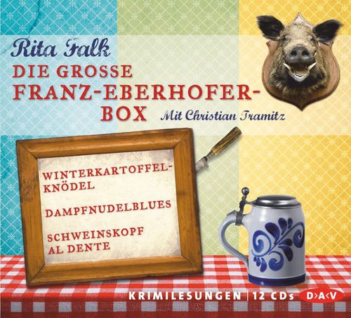 Cover des Buches Die große Franz-Eberhofer-Box 1 von Rita Falk