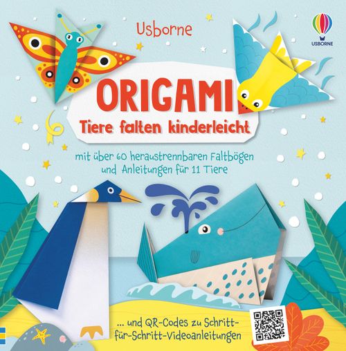 Cover des Buches Origami – Tiere falten kinderleicht von 