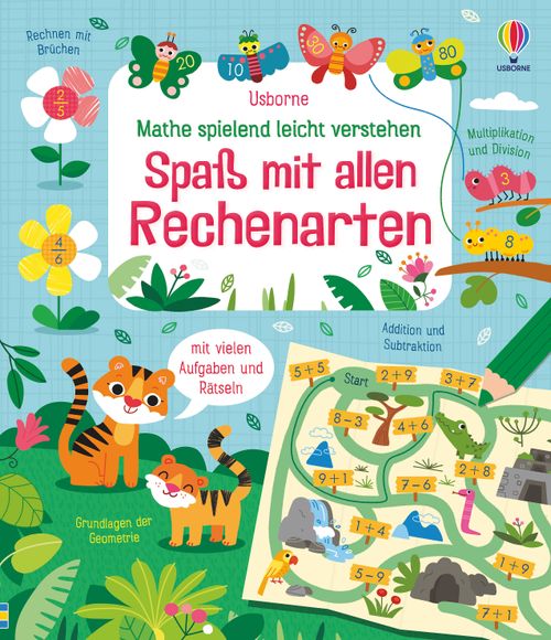 Cover des Buches Mathe spielend leicht verstehen: Spaß mit allen Rechenarten von Eddie Reynolds, Darran Stobbart, Kristie Pickersgill