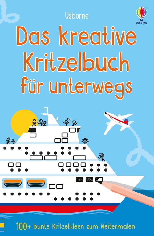 Cover des Buches Das kreative Kritzelbuch für unterwegs von 