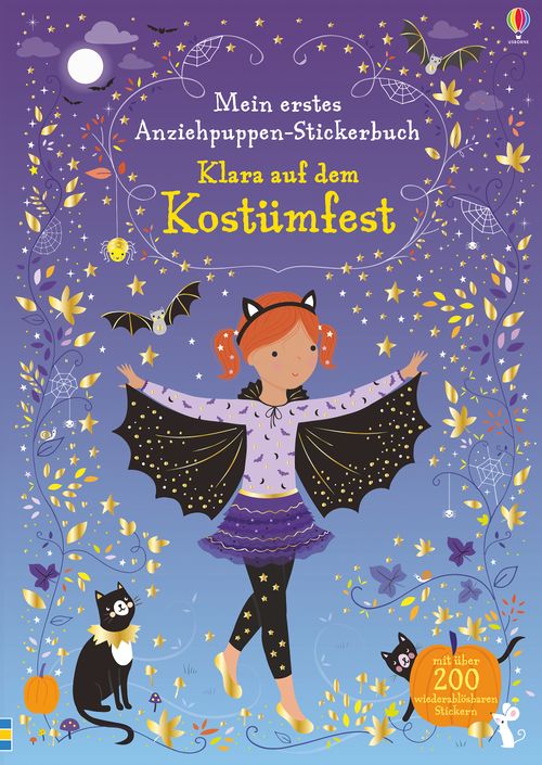 Cover des Buches Mein erstes Anziehpuppen-Stickerbuch: Klara auf dem Kostümfest von 