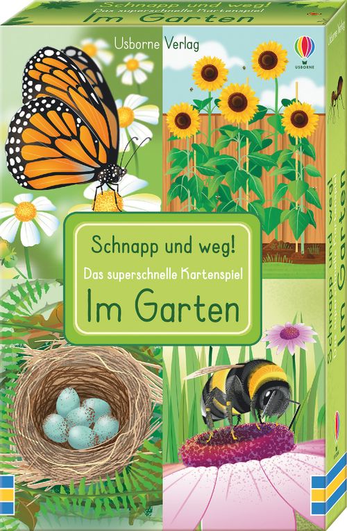 Cover des Buches Schnapp und weg! - Das superschnelle Kartenspiel: Im Garten von 