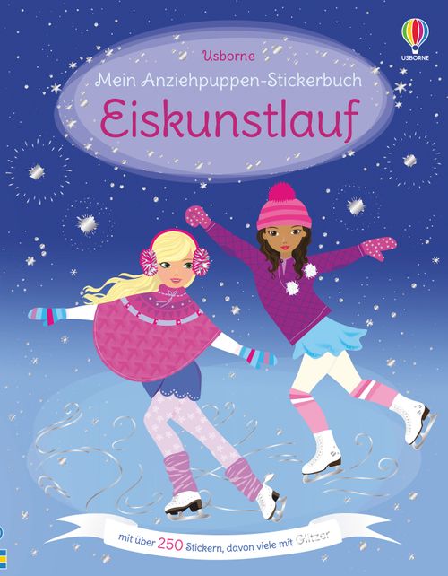 Cover des Buches Mein Anziehpuppen-Stickerbuch: Eiskunstlauf von 