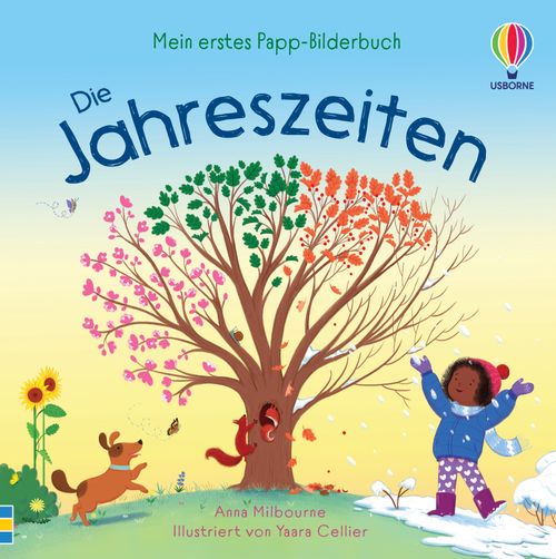Cover des Buches Mein erstes Papp-Bilderbuch: Die Jahreszeiten von Anna Milbourne