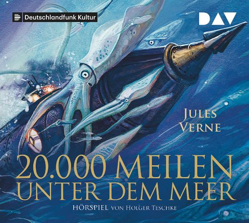Cover des Buches 20.000 Meilen unter dem Meer von Jules Verne