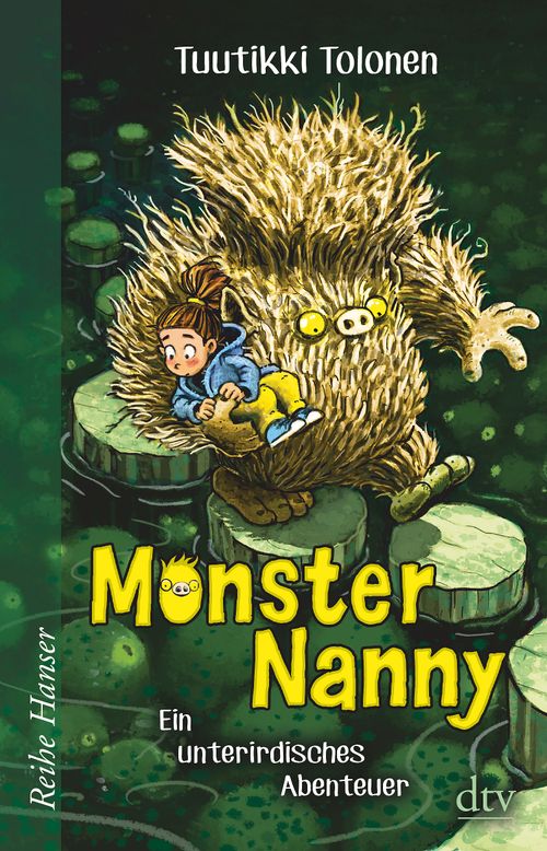 Cover des Buches Monsternanny - Ein unterirdisches Abenteuer von 