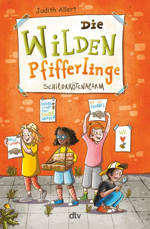 Cover des Buches Die wilden Pfifferlinge – Schildkrötenalarm von 
