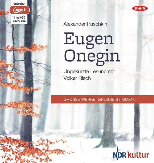 Cover des Buches Eugen Onegin von 