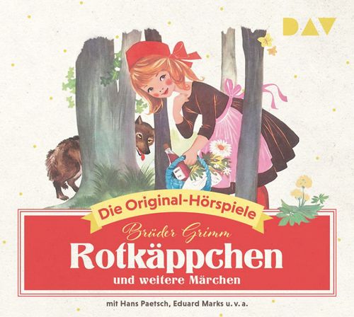 Cover des Buches Rotkäppchen und weitere Märchen von Jacob Grimm,  u.v.a., Wilhelm Grimm