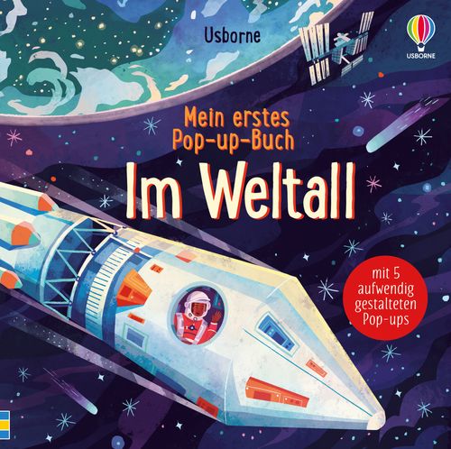 Cover des Buches Mein erstes Pop-up-Buch: Im Weltall von Laura Cowan