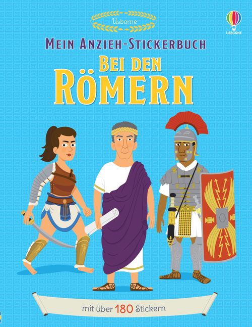 Cover des Buches Mein Anzieh-Stickerbuch: Bei den Römern von 