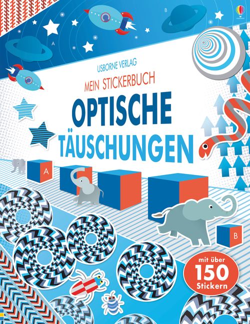 Cover des Buches Mein Stickerbuch: Optische Täuschungen von 