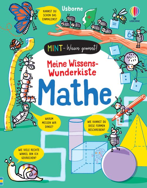 Cover des Buches MINT – Wissen gewinnt! Meine Wissens-Wunderkiste: Mathe von Katie Daynes