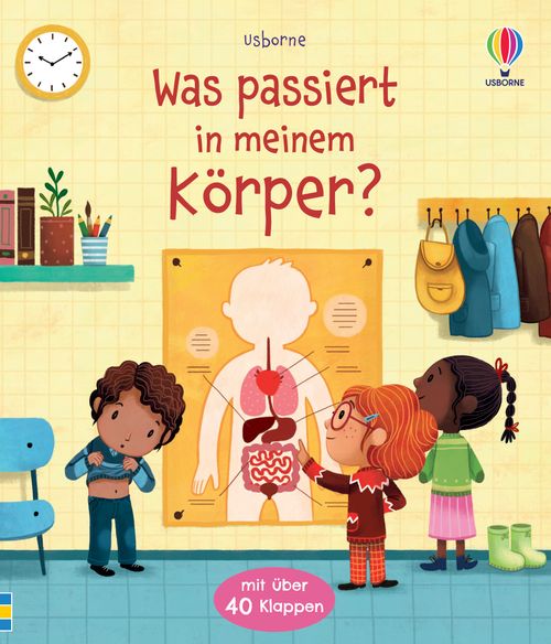 Cover des Buches Was passiert in meinem Körper? von Katie Daynes