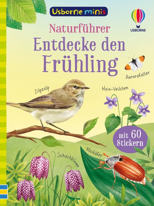 Cover des Buches Usborne Minis – Naturführer: Entdecke den Frühling von 