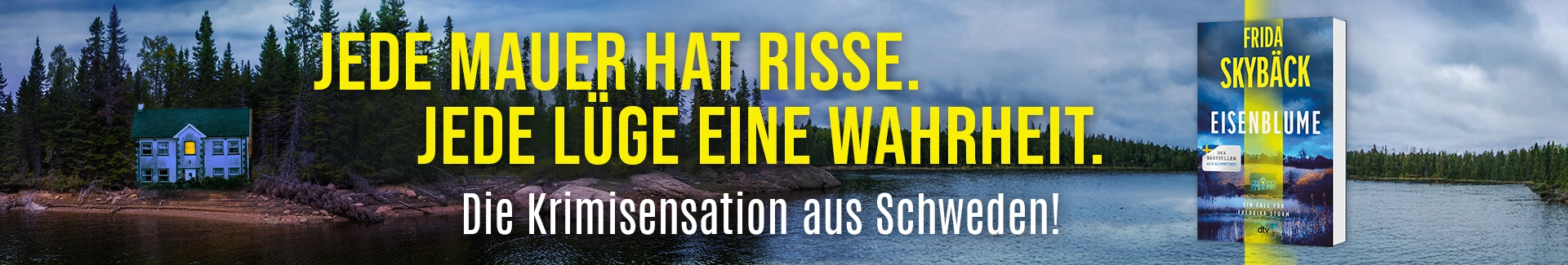 Eisenblume von Frida Skybäck Buch Eisenblume und Text Jede Mauer hat Risse. Jede Lüge eine Wahrheit. Die Krimisensation aus Schweden