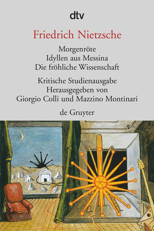 Cover des Buches Morgenröte. Idyllen aus Messina. Die fröhliche Wissenschaft von Friedrich Nietzsche
