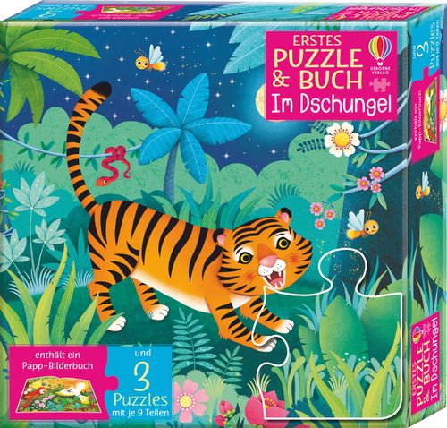 Cover des Buches Erstes Puzzle & Buch: Im Dschungel von 