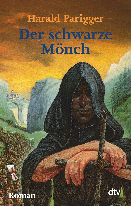 Cover des Buches Der schwarze Mönch von Harald Parigger