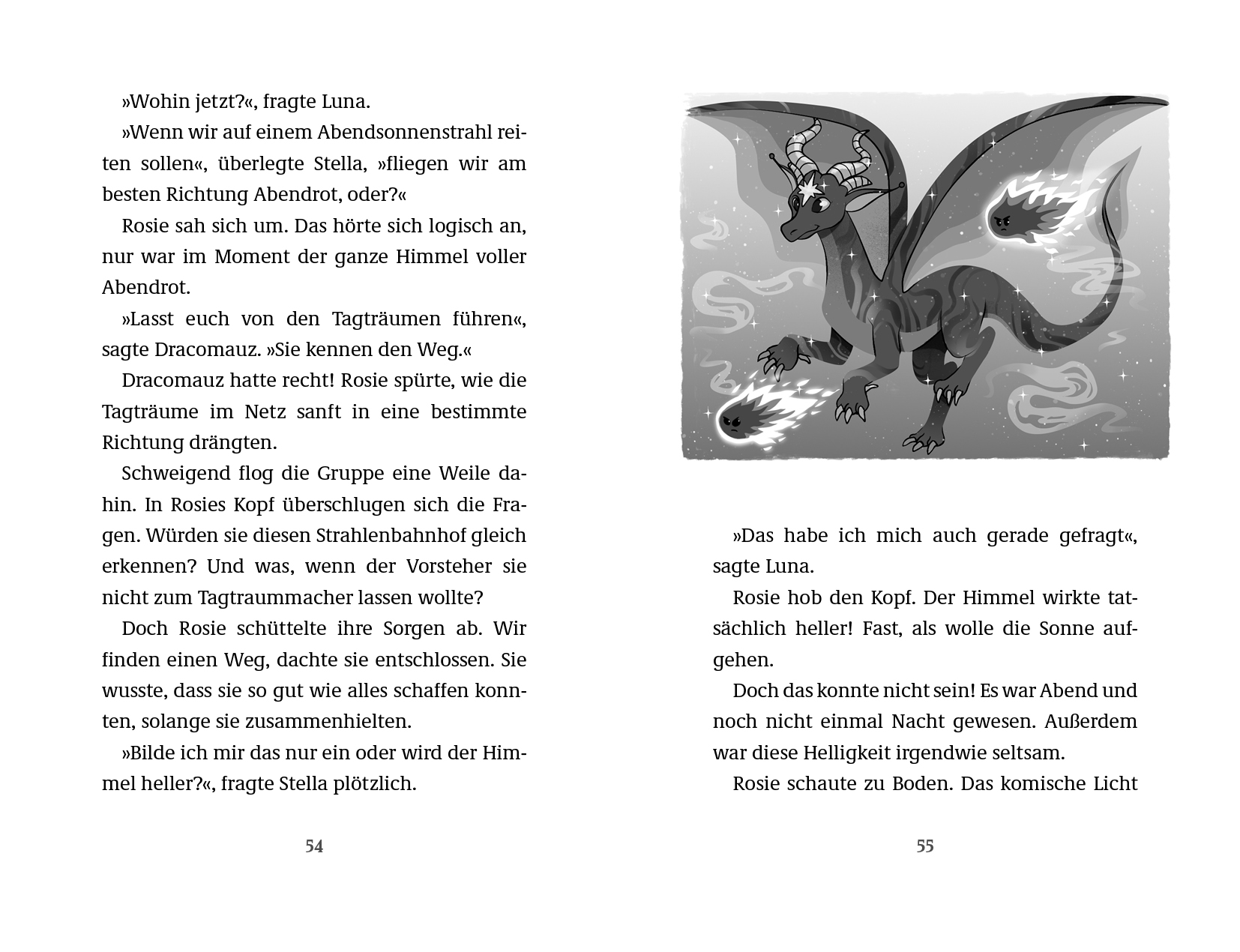 Cover des Buches Dragon Girls – Rosie, der Zwielichtdrache von Maddy Mara