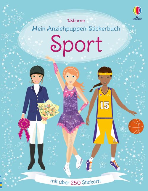 Cover des Buches Mein Anziehpuppen-Stickerbuch: Sport von 
