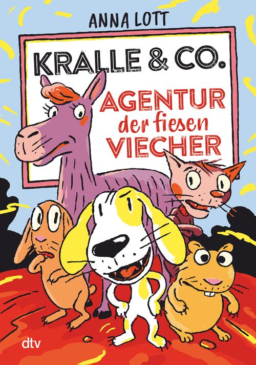 Cover des Buches Kralle & Co. – Agentur der fiesen Viecher von 