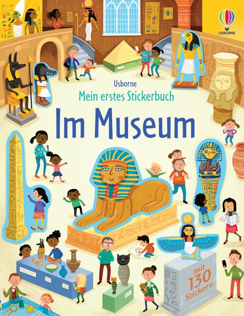 Cover des Buches Mein erstes Stickerbuch: Im Museum von Holly Bathie
