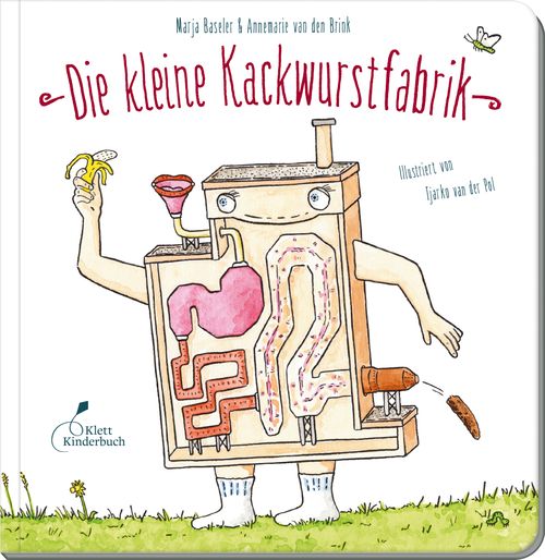 Cover des Buches Die kleine Kackwurstfabrik von Marja Baseler, Annemarie van den Brink