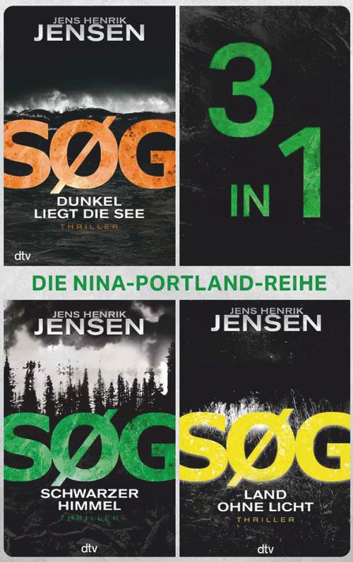Cover des Buches Die Nina-Portland-Reihe von Jens Henrik Jensen