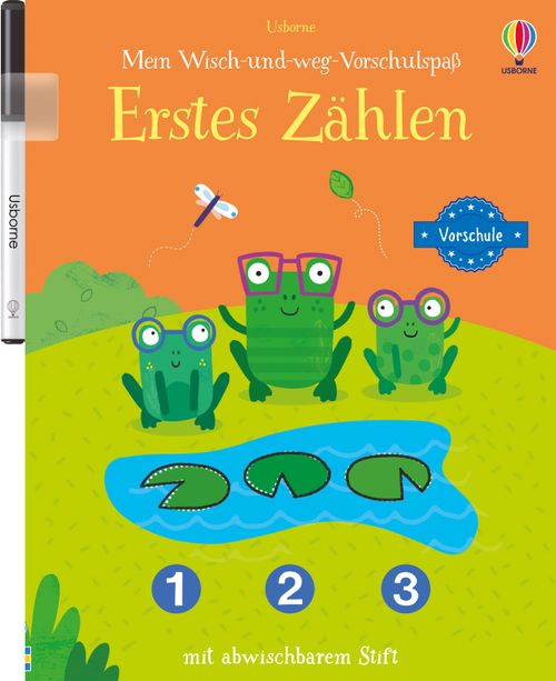 Cover des Buches Mein Wisch-und-weg-Vorschulspaß: Erstes Zählen von Jessica Greenwell