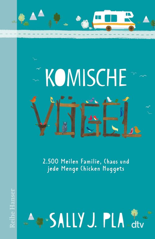 Cover des Buches Komische Vögel – 2.500 Meilen Familie, Chaos und jede Menge Chicken Nuggets von 