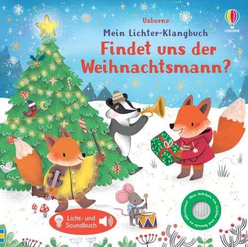 Cover des Buches Mein Lichter-Klangbuch: Findet uns der Weihnachtsmann? von 