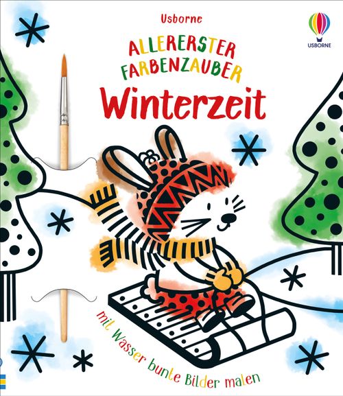 Cover des Buches Allererster Farbenzauber: Winterzeit von 