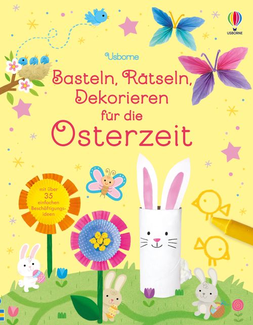 Cover des Buches Basteln, Rätseln, Dekorieren für die Osterzeit von 