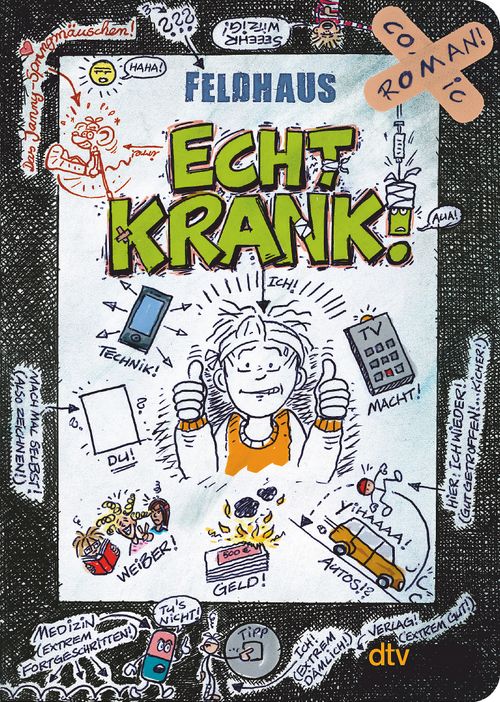 Cover des Buches Echt krank! von Hans-Jürgen Feldhaus